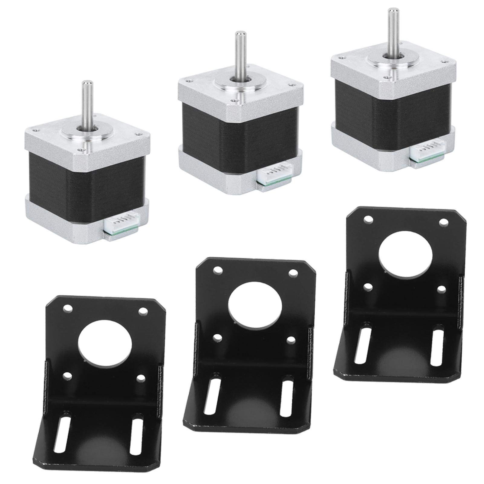 1.8 Degrees Step Angle DC 12V Stainlee Steel 4-Wire Bipolar Stepper Motor 3D Printer Accessories for Textile Machinery