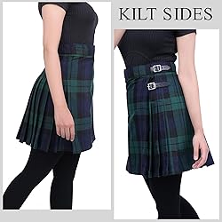 Scottish Tartan Kilts for Women I Traditional