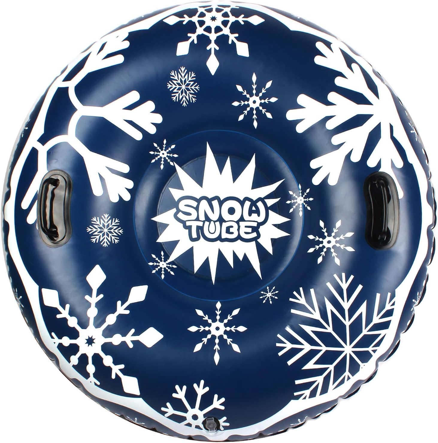 SUNYPLAY Snow Tube for Winter Fun, Inflatable 47 Inch