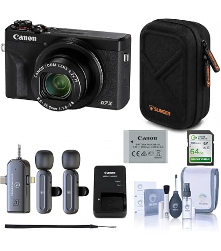 Amazon.com : Canon PowerShot G7 X Mark II (Black) (International