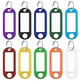 Uniclife 2 Inch Tough Plastic Key Tags in 10