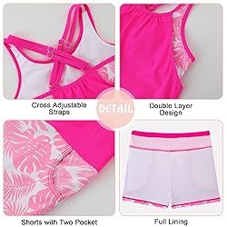 HOZIY Kids Swimsuits Size 7-8 Tween Girl Two Piece