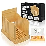 MinBoo Bamboo Bread Slicer for Homemade