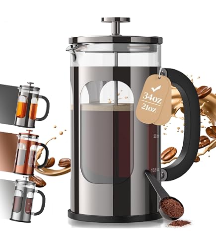 Amazon.com: Primula PCCP-6508S-2 Coffee Press, 32 oz Capacity, 8