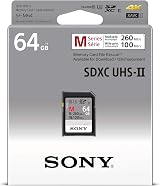 Sony 64GB SDXC UHS-II U3 Class 10 Memory Card SF-M64/T 260MBs Read view 2
