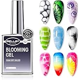 GELLEN 20ML Blooming Gel, Hema Free Blooming Gel Nail Polish, Soak off Clear UV LED Blossom Nail Gel for Spreading Effect, Ma