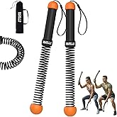 Ropeless Battle Ropes for Home Gym, Portable Cordless Weighted Battle Ropes with Storage Bag, High Calorie Burn for Men & Women, Fitness Equipment for HIIT & Low-Impact Aerobic Training