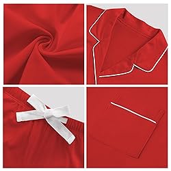 COLORFULLEAF Women's 100% Cotton Long Sleeve Pajama