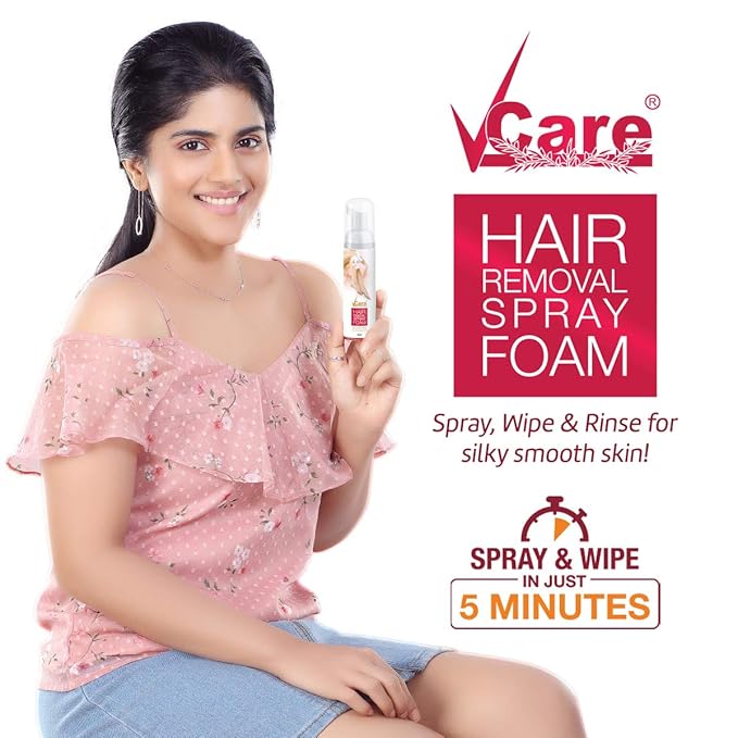 Vcare Hair Removal Spray Foam 50 Ml Amazon In Health Personal Care