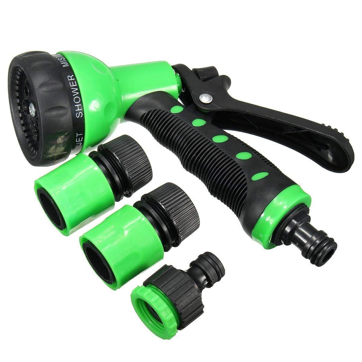 Paor Garden Hose Spray Gun 8 Function Spray Nozzle Gun Hand Sprayer