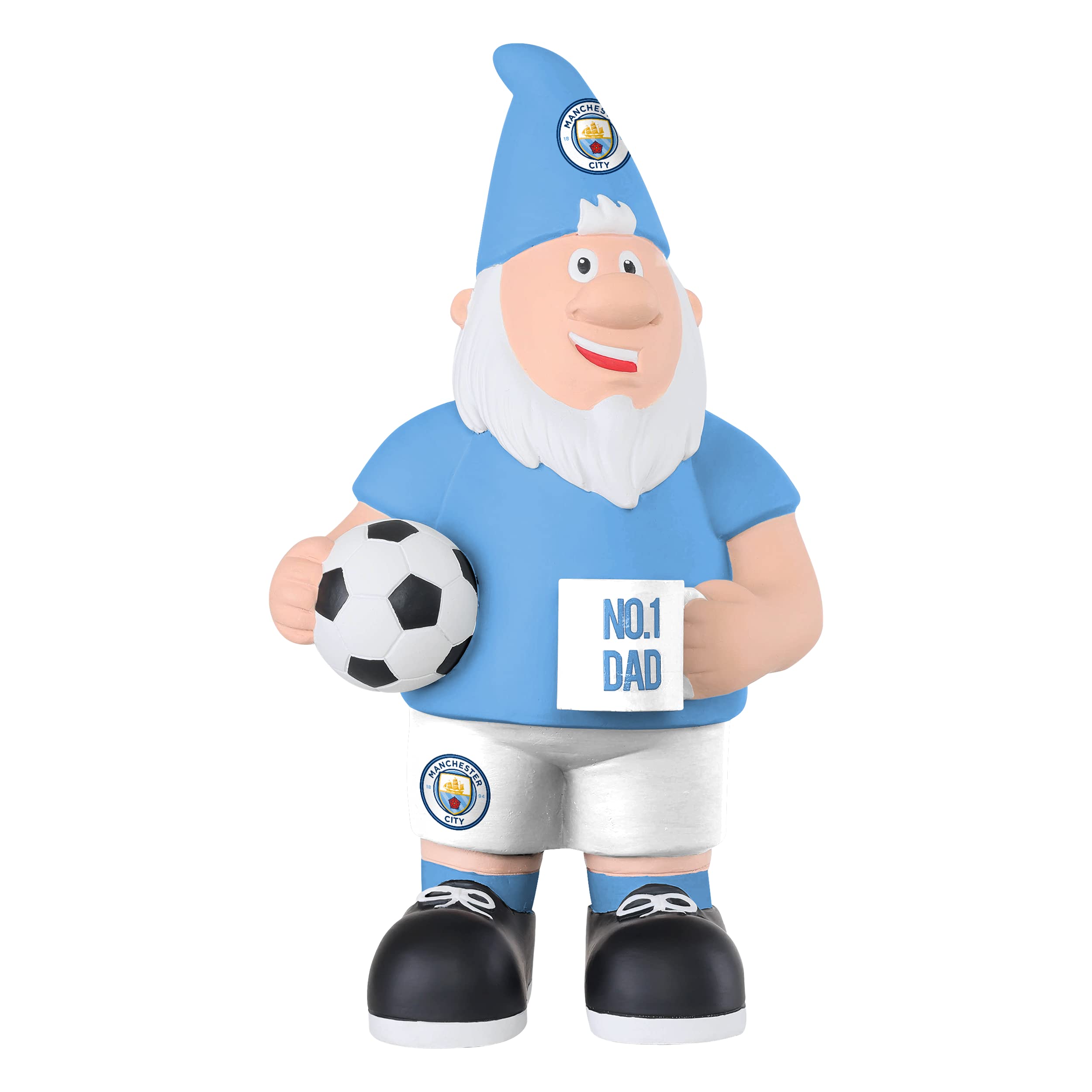 FOCO Officially Licensed Manchester City FC Number 1 Dad Gnome