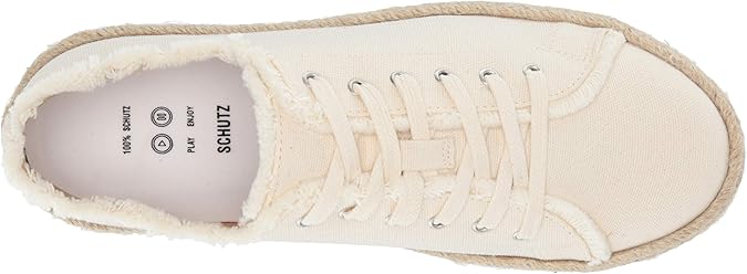 schutz luana espadrille platform sneaker