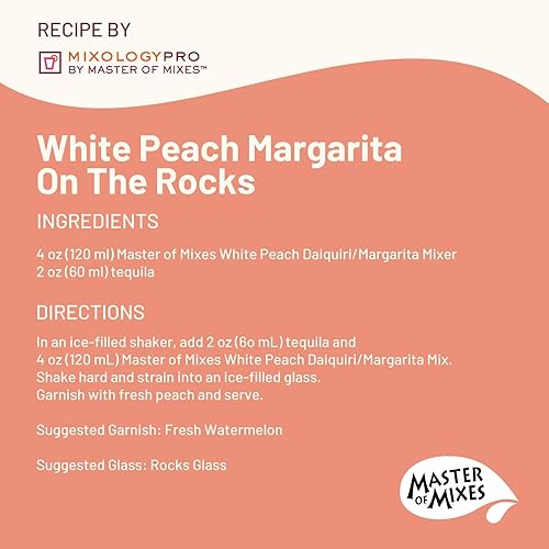 Master Of Mixes Watermelon Daiquiri & Margarita Mix - Ready To Drink 1 Liter Bottles (3-Pack)