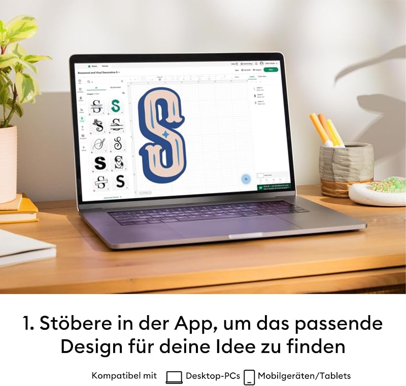 Maker™ 4 Ultimate-Bundle 2026, Smart-Schneidemaschine, professioneller DIY-Vinylschneider und Stanzmaschine für Stoff, Leder, Vinyl und viele weitere Materialien — Foto 2 von 8