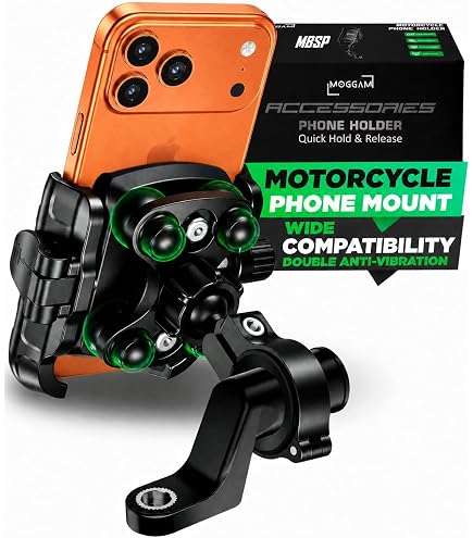 GITOBEHA Soporte de teléfono para motocicleta, soporte para teléfono móvil, soporte de navegación GPS compatible con Hayabusa GSX-R 600 750 1000 YZF R1 R6 CBR 300R 400R Ninja ZX6R 400R S1000RR