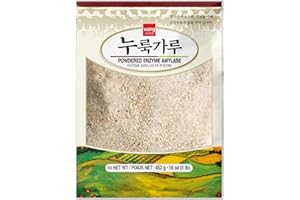 Wang Nuruk Powder for Makgeolli - Korean Rice Wine Starter, Traditional Fermentation Culture, Home Brewing Kit, Wheat Rice Enzyme, Made in Korea, 16 oz – Pack of 1