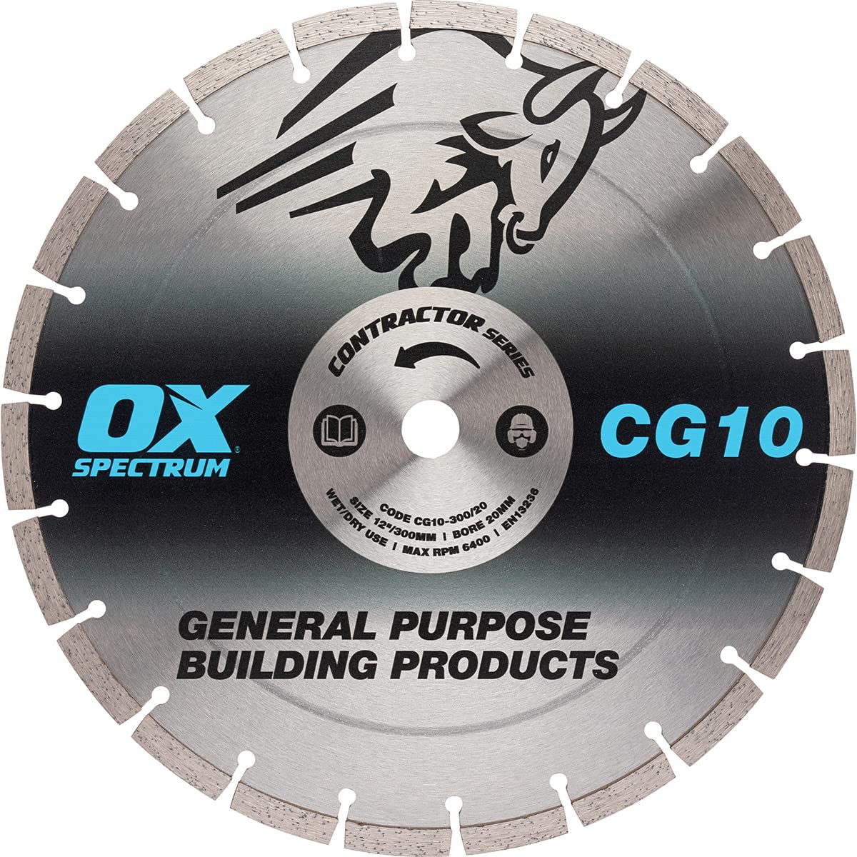 Contractor Diamond Blade 10mm - General Purpose - 300/20mm