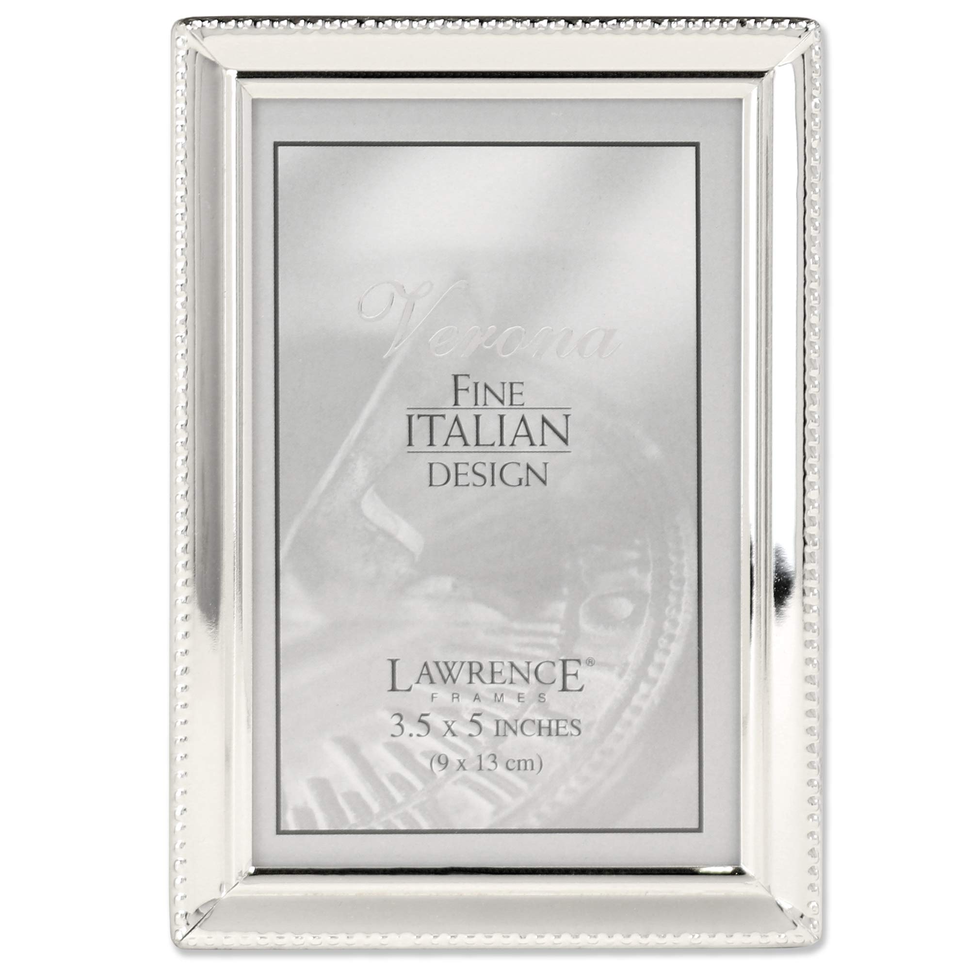 Lawrence Frame, Silver, 3.5x5