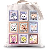 BWWKTOP Kpop SKZ Canvas Tote Bag - SKZ Merchandise - Adult Female - 14" x 12" x 0.47" - Shipoopi Tg