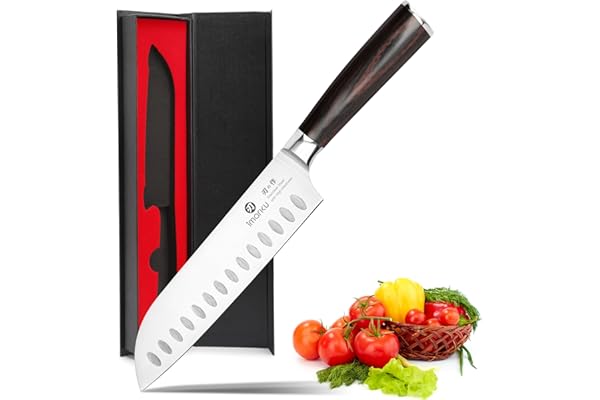 iMarku 7" Santoku Chef Knife 1