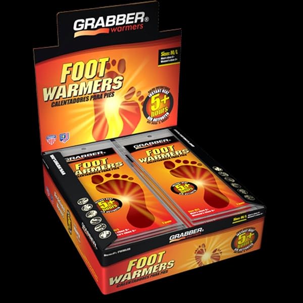 GRABBER FOOT WARMER INSOLE, MEDIUM/LARGE