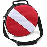 Portable Scuba Regulator Bag, Professional Diving Travel Bags Protective Gear Carry Handbag with Adjustable Shoulder Strap for Divers