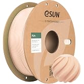eSUN PLA+ Filament 1.75mm, 3D Printer Filament PLA Plus, Dimensional Accuracy +/- 0.03mm, 1KG Spool (2.2 LBS) 3D Printing Filament for 3D Printers, Beige