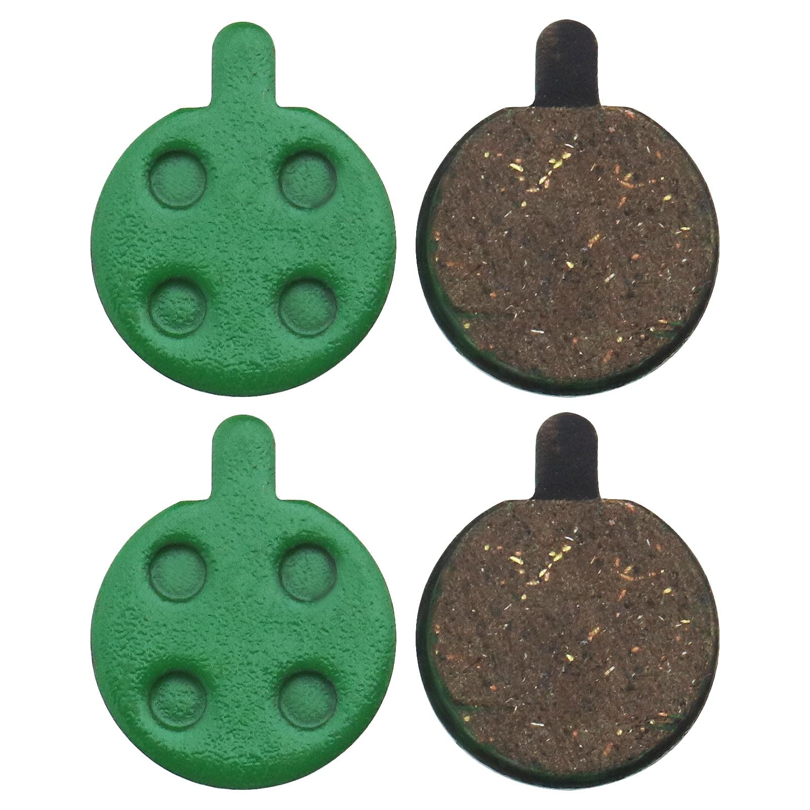 Create idea 2 Pairs Ceramic Brake Pads Compatible with Xiaomi M365 Pro/Pro 2 Electric Scooter Replacement Equipment Spare Parts Green