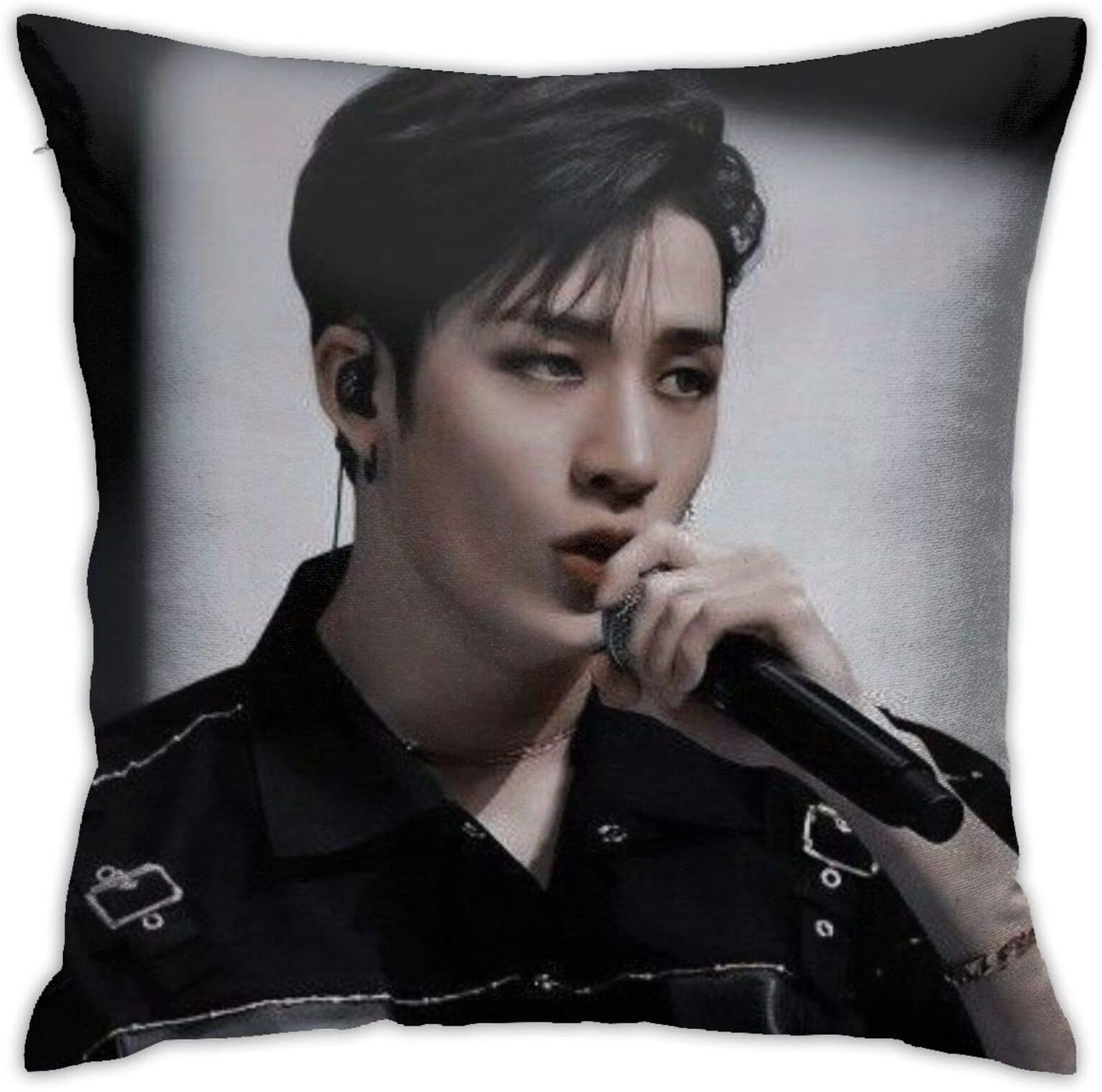 666 Stray Kids Bang Chan K-Pop Colorful Sofa Plush Cushion Square Pillowcase Without Core 1818inch Skz