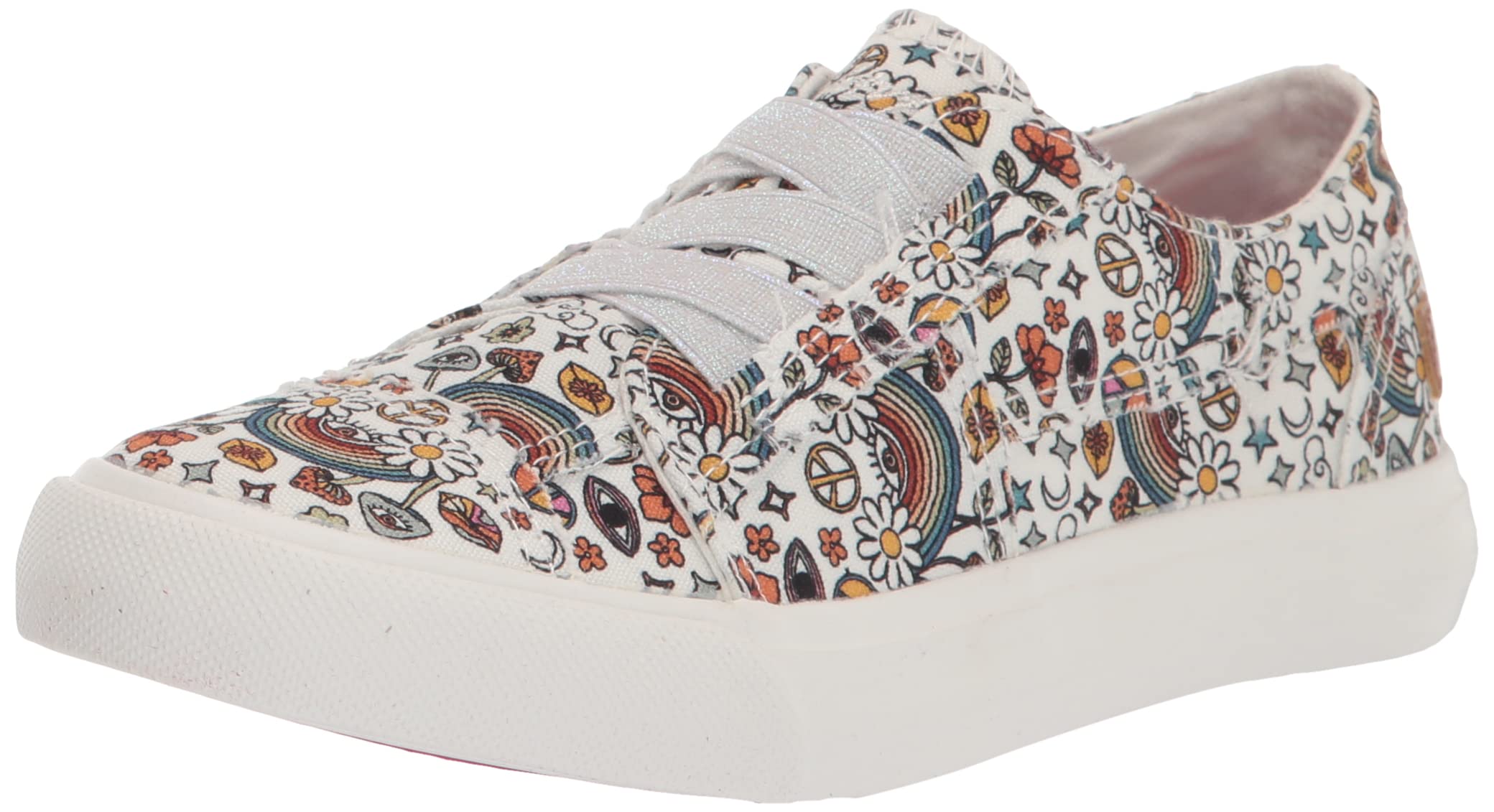 Photo 1 of Blowfish Malibu Girls Marley-k Sneaker, Vanilla Vibes, 4 Big Kid