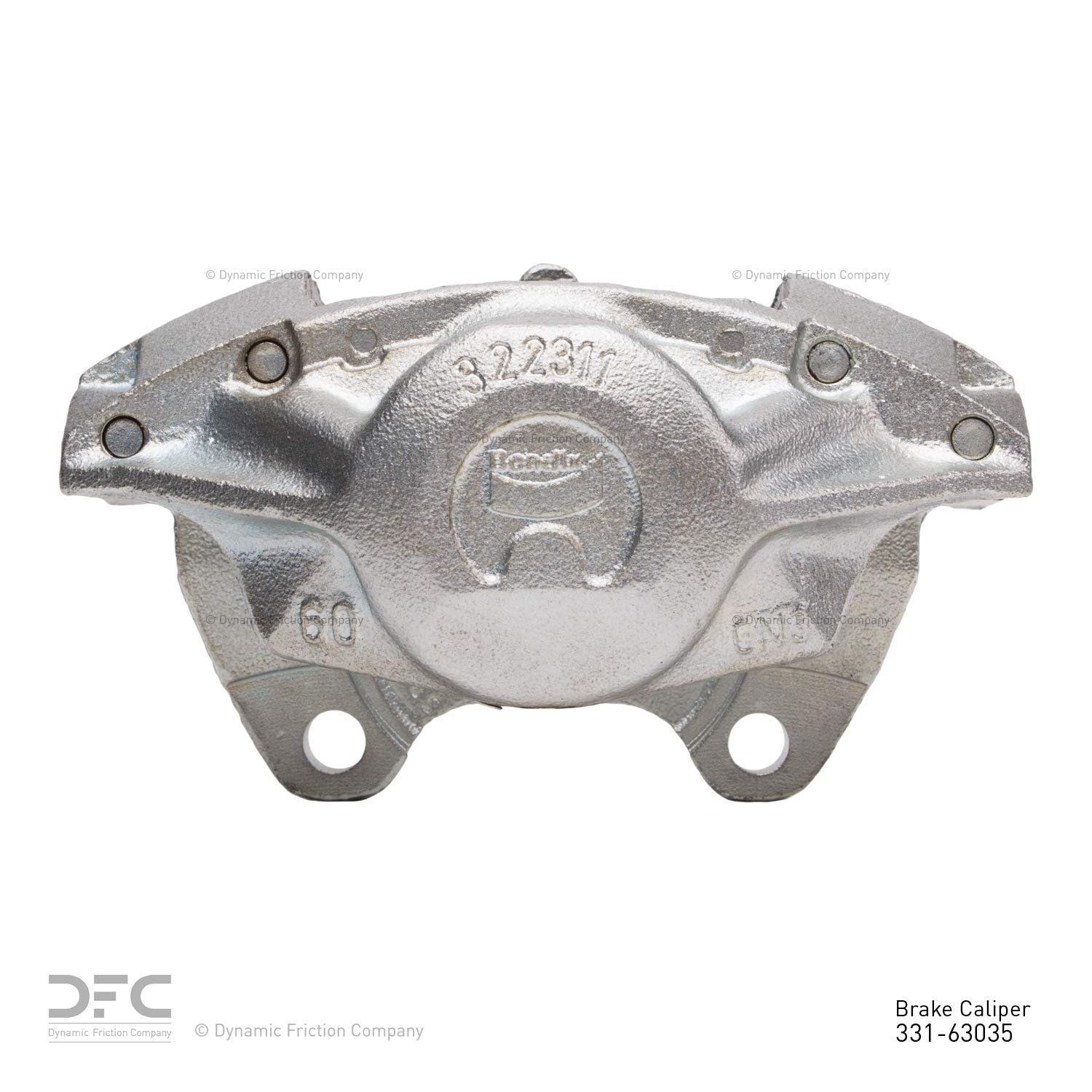 Front Left Dynamic Friction Company Premium Brake Caliper 33163035