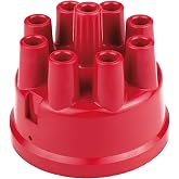 Mallory 209M Distributor Cap (Mal, 8Cyl) , Red