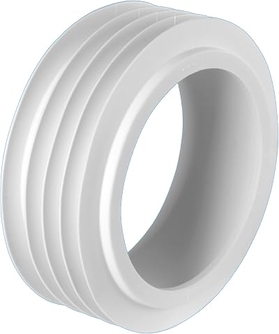 Mcalpine WC Outlet Connector Seal Rubber Universal Toilet Soil Pipe Leak Prevent