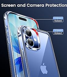 Mkeke Compatible with iPhone 17 Case Clear