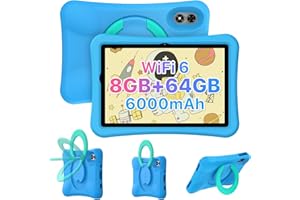 UMIDIGI Kids Tablet,8(4+4) GB+64GB Tablet for Kids,10.1 inch Full View Display, Parental Control Android Tablets,6000mAh Todd