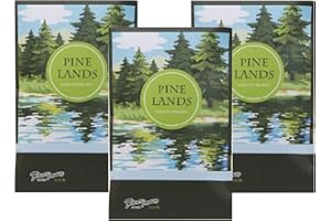 FloralSimplicity Sachets Pine Lands Scented (Everyday) - 3 Pack - Long Lasting, ECO-Friendly Home Fragrance Perfect for Any Space - Air Freshener - Made in The USA