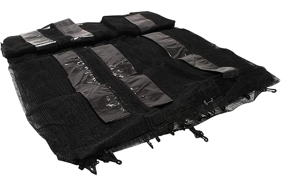 Linder Trampolin Ersatz Sicherheitsnetz 250 cm Ø 8 FT für 6 Stangen
