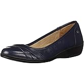 LifeStride womens I-loyal Ballet Flat, Navy, 7 Narrow US