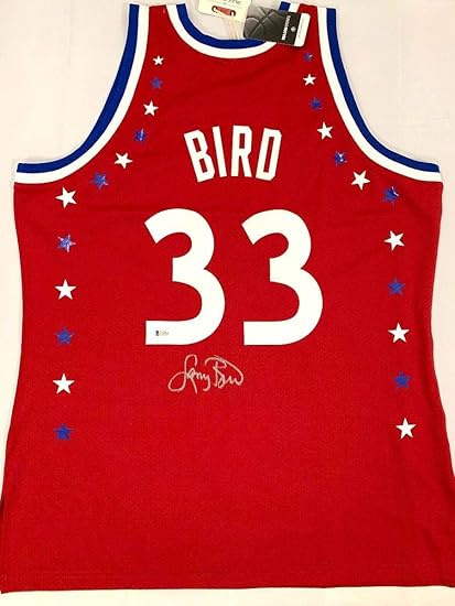 larry bird all star jersey