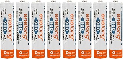 Amazon Enelong エネロング 単4形 充電式電池 8本セット 容量900mah 日本トラストテクノロジー Jtt 充電式電池