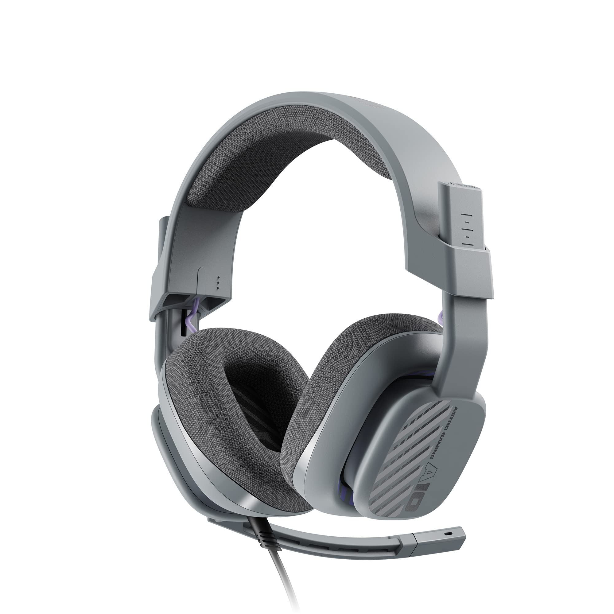 Logitech G Astro A10 Gen 2 Cross-Platform Wired Gaming Headset for PlayStation 5/4, Xbox S|X, Nintendo Switch, PC: 3.5mm Headphone Jack, 32mm Drivers, Flip-to-Mute Mic, Over-Ear - Grey