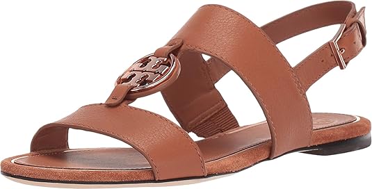 Amazon.com | Tory Burch Metal Miller Two Band Sandal | Sandals