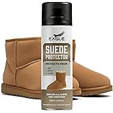 Eagle Suede & Nubuck Protector Spray 250mL – Waterproofing Spray Compatible with UGG Boots & Jackets | Protects from Water, Stains, Dirt & Salt | Quick-Dry Invisible Suede Shield