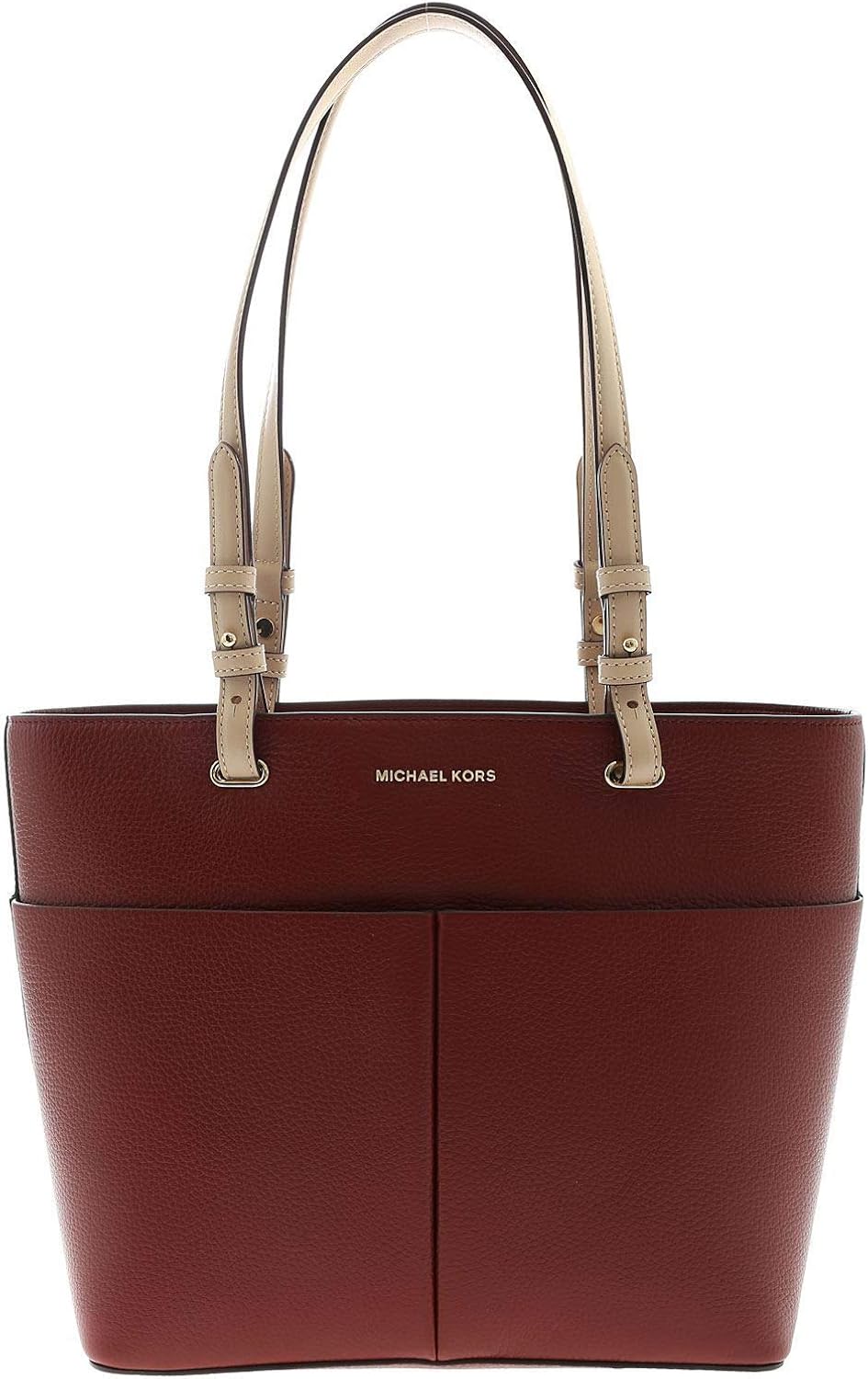 michael kors burgundy handbolsa