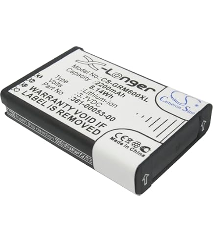 Batterie Rechange Aera 796 Batterie 5200 MAh Pour Garmin Aera 795