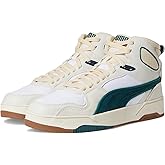 PUMA Mens Rebound Break Mid Lace Up Sneakers Shoes Casual - Grey