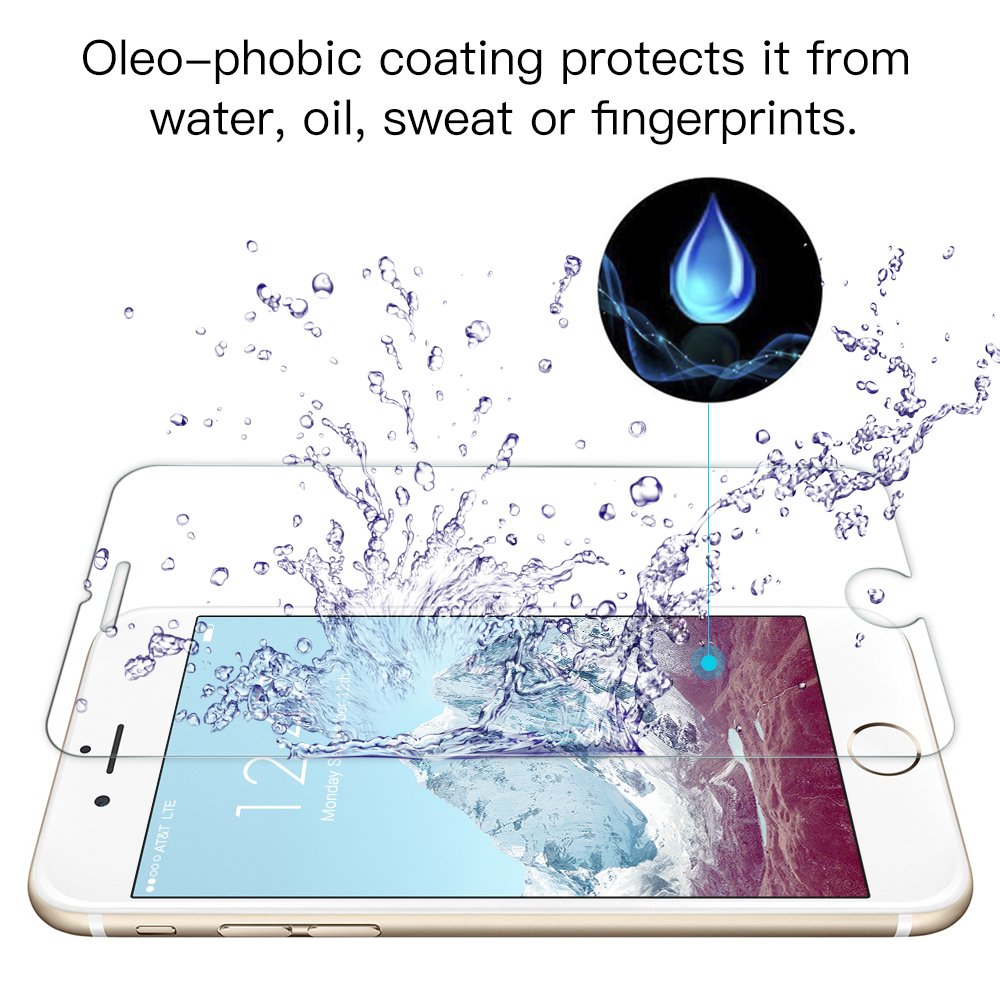 Panzerglas Schutzfolie für iPhone 6s 6, [2 Stück] TUCNIPUS iPhone 6s 6 Panzerglasfolie -3D Touch Kompatibel, 9H Härte, Anti-Öl, Kratzer,Blasen und Fingerabdruck Displayschutzfolie für iPhone 6 6s (4.7 Zoll)