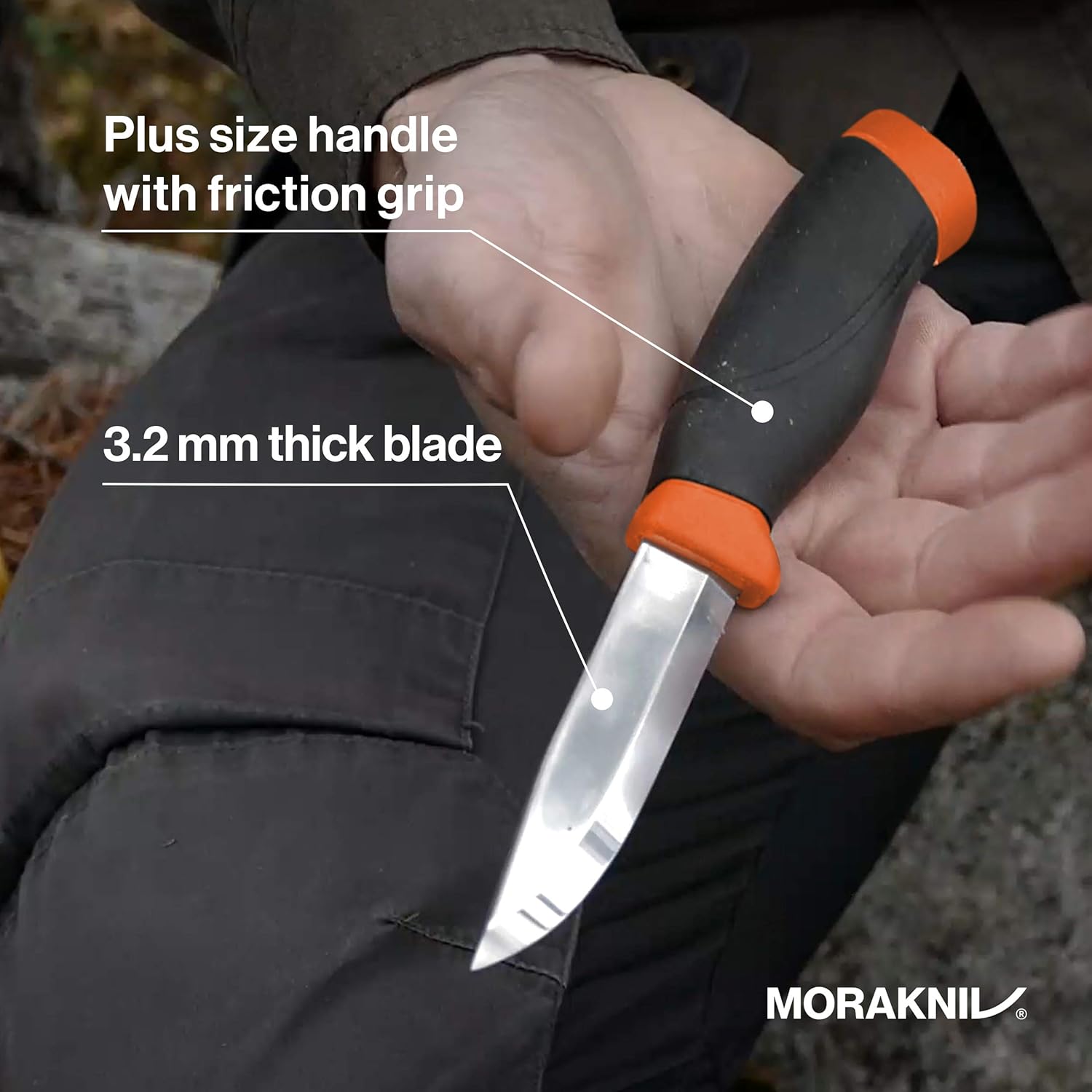 Amazon モーラ ナイフ Mora Knife Companion Heavy Duty Orange モーラナイフ Morakniv シースナイフ