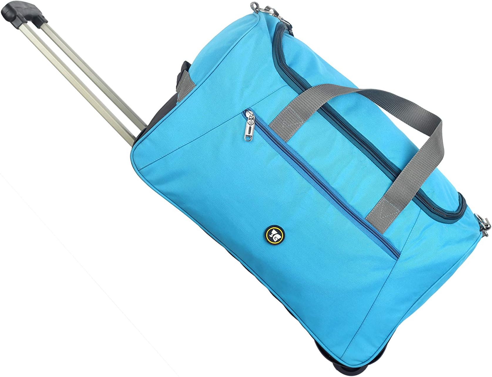 Polyester 10 cm Soft Duffel Travel Luggage (TRRD1_Blue)