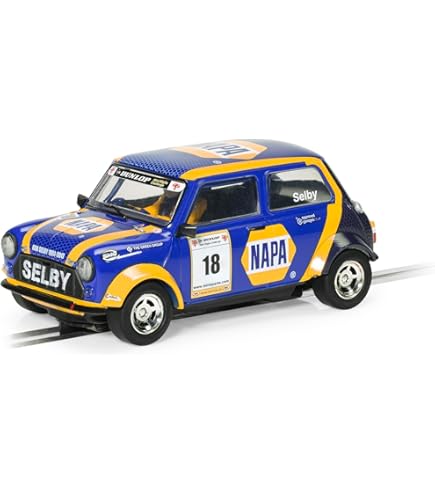 MINI COOPER 1/32 SCALEXTRIC スロットレーシングカー scalextric1/32 ｽﾛｯﾄｶｰ C3405◇MORRIS MINI COOPER PETER MANTON ATCC